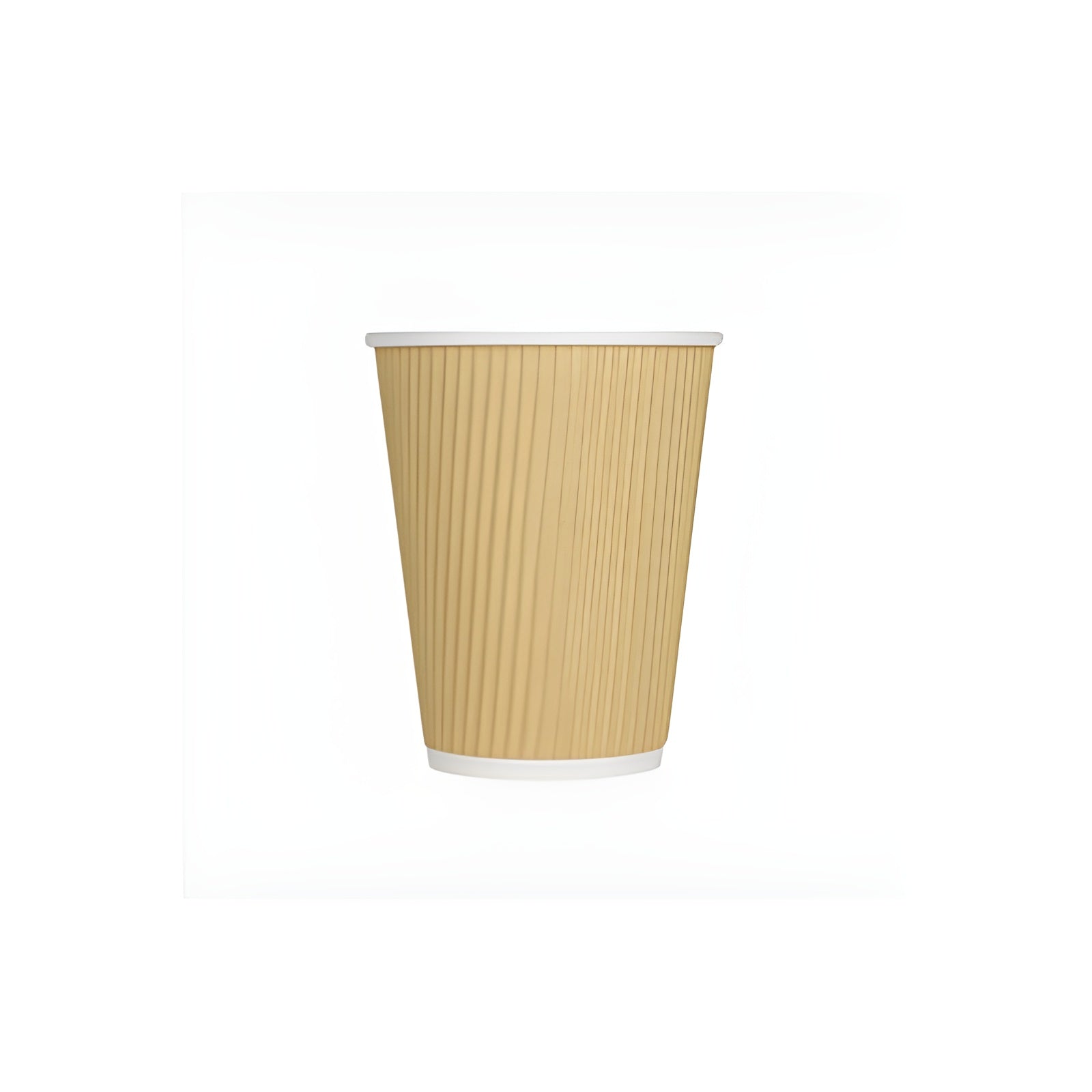 Ripple wall Paper Cup 5oz (150ml) (Kraft/Black/White)